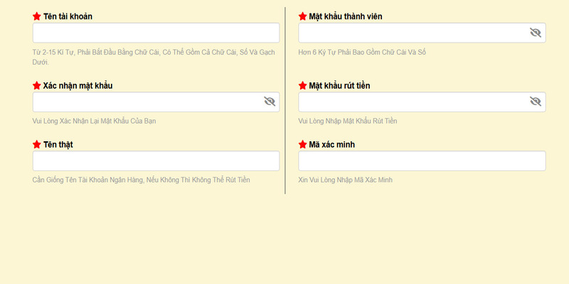 Đăng ký tài khoản chơi an toàn hiệu quả