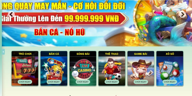 Nhà cái sở hữu kho game phong phú